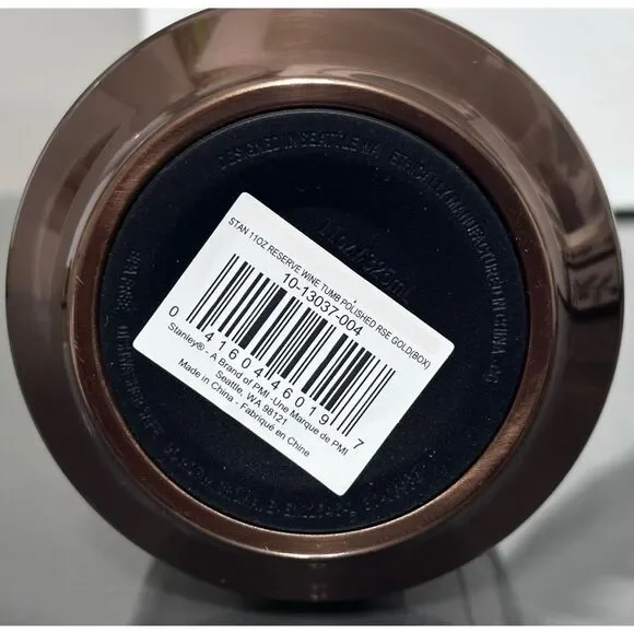 STANLEY RESERVE 11 OZ WINE TUMBLER, POLISHED‎ ROSE GOLD - Picture 5 of 6